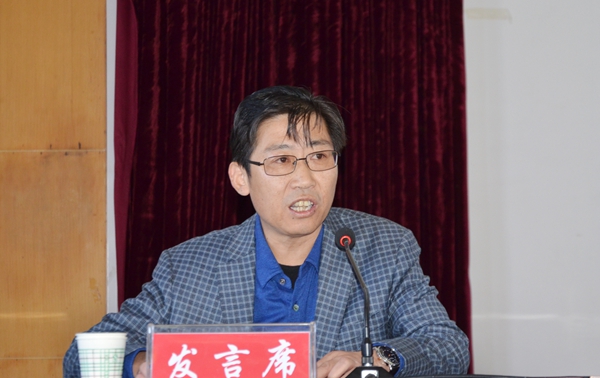 子洲县人民医院院长白万祥致辞.JPG